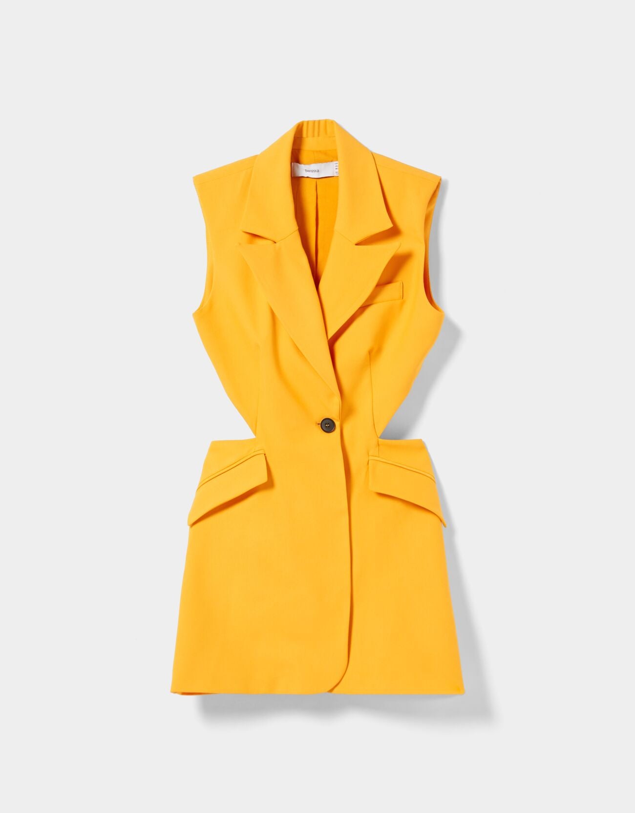 Bershka robe online jaune