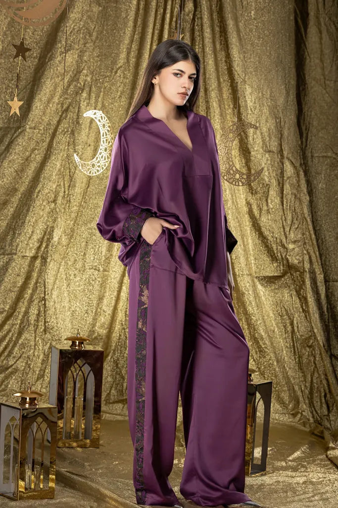 Moudda Tresors De Mimi - Set Layali Mauve - 1