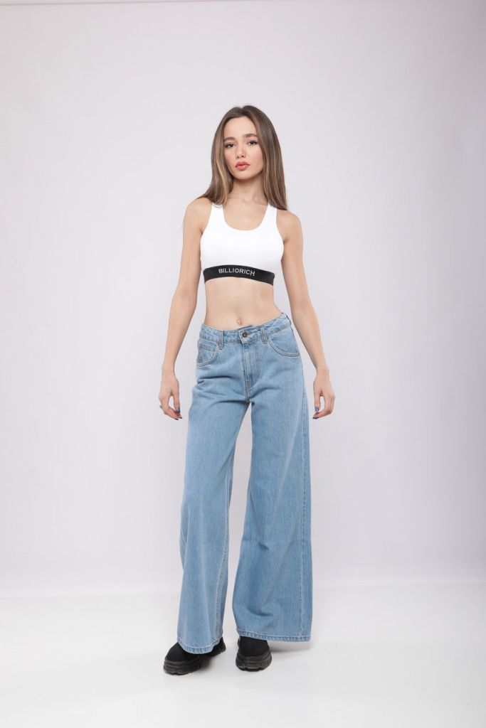 Moudda Billiorich - Pantalon large en denim - 2