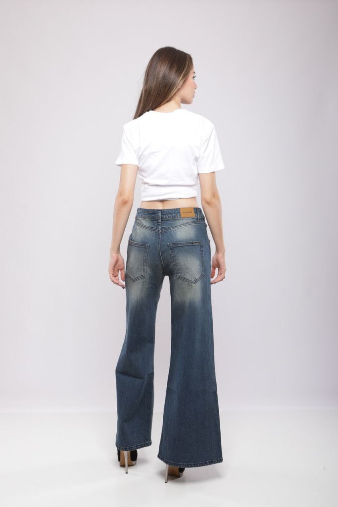 Moudda Billiorich - Pantalon large en denim - 4