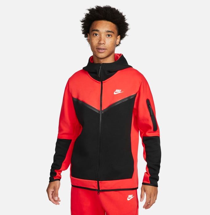 Moudda Nike - Nsw Tch Flc Hoodie S Fz Wr - 1