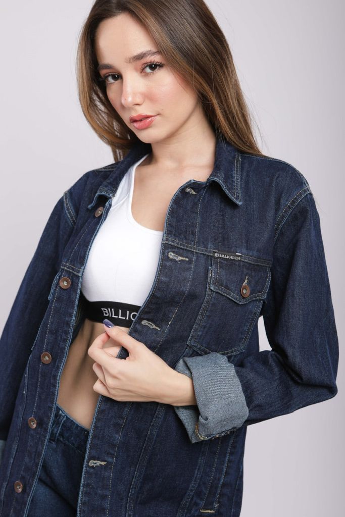 Moudda Billiorich - Veste Oversize En Jean - 5