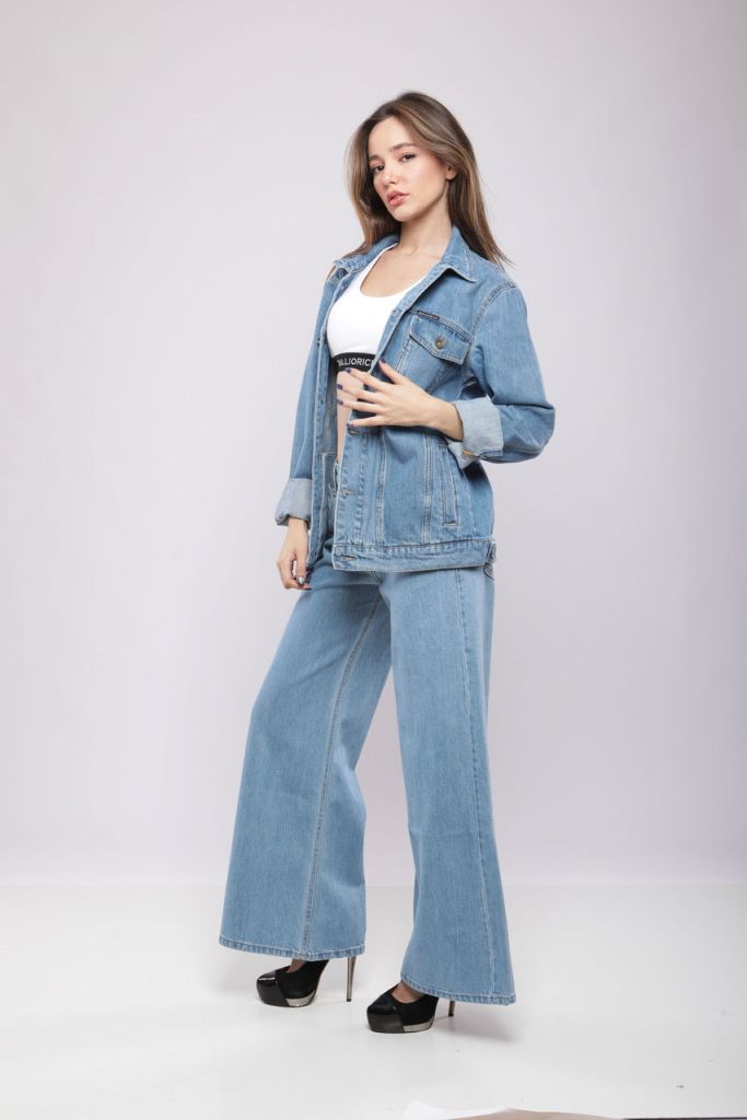 Moudda Billiorich - Veste Oversize En Jean - 3