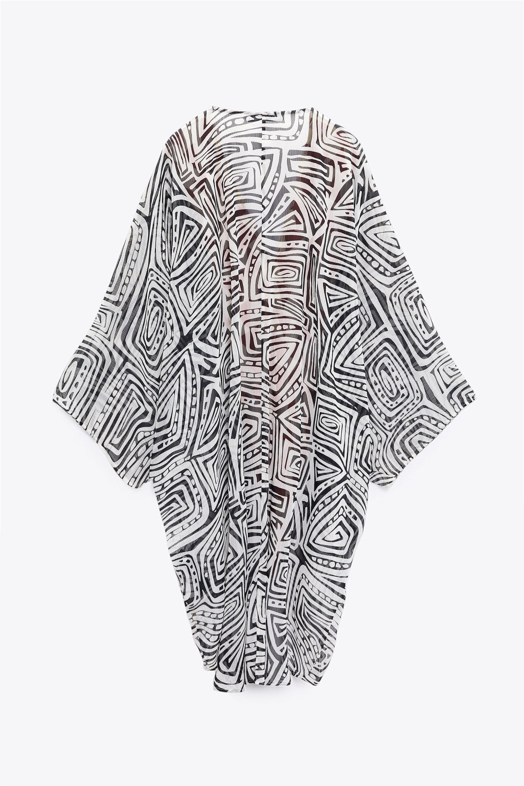 PRINTED ASYMMETRIC KAFTAN