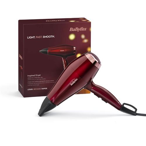 Moudda BaByliss - Sèche cheveux HTDC Red Onyx - 2