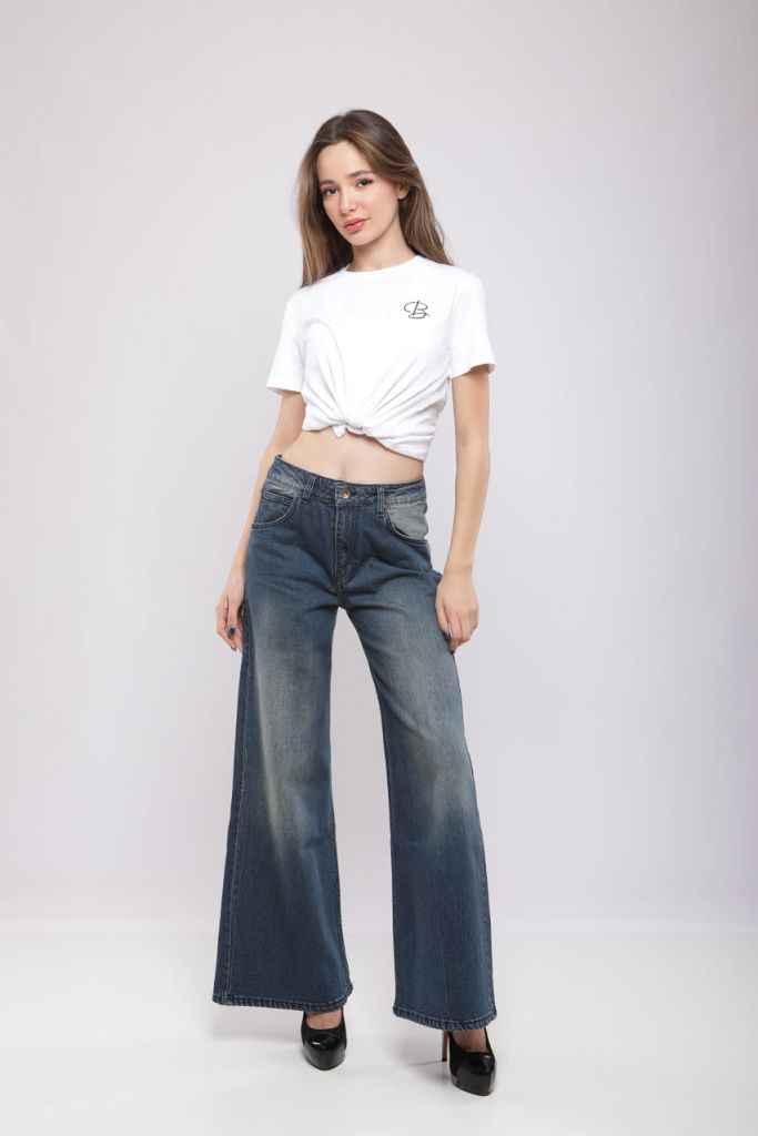 Moudda Billiorich - Pantalon large en denim - 2