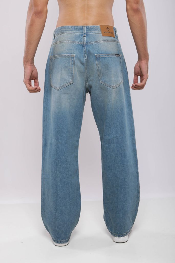 Moudda Billiorich - Pantalon large en denim - 4