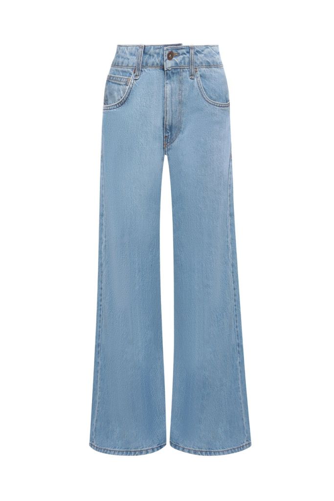 Moudda Billiorich - Pantalon large en denim - 1