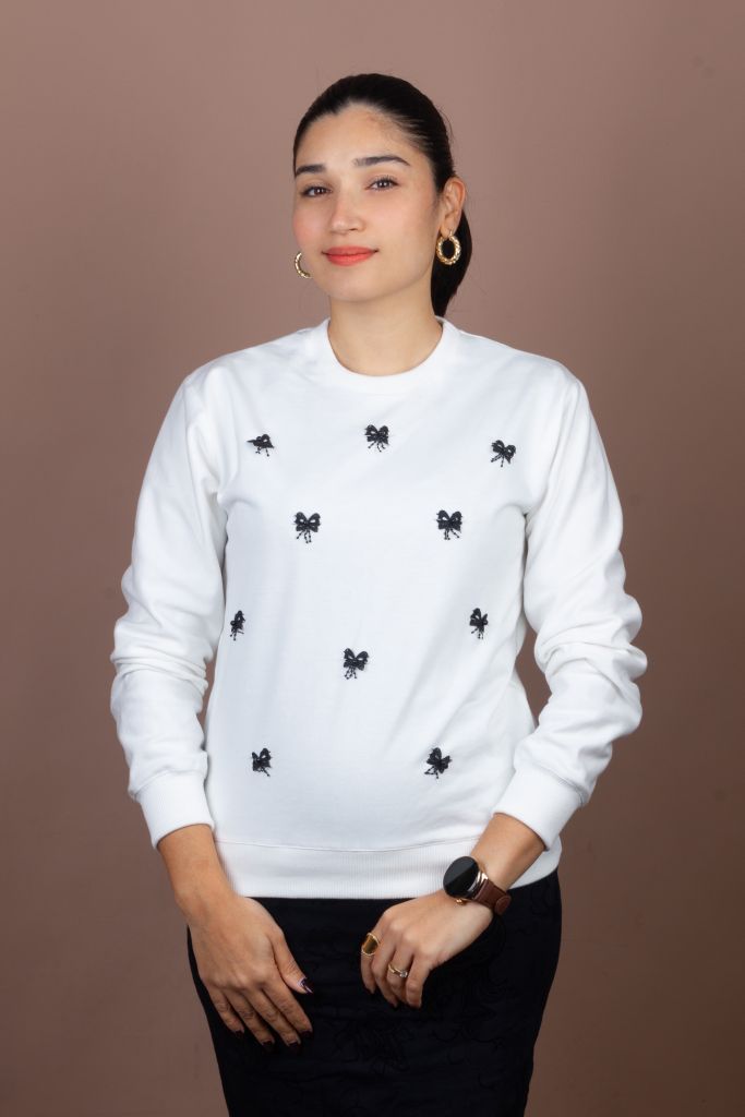 Moudda Out Look - Sweat femme avec motif papillon - 3