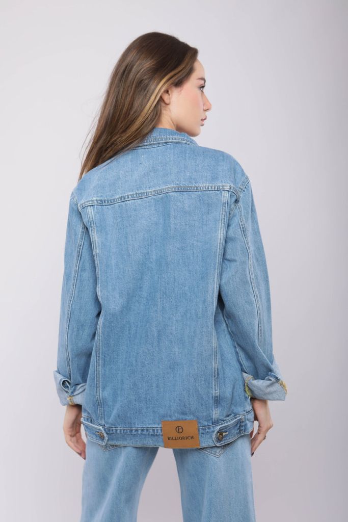 Moudda Billiorich - Veste Oversize En Jean - 5