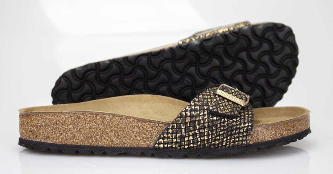 Madrid MF Shiny Python Black, 1018456 de la marque Birkenstock - 1