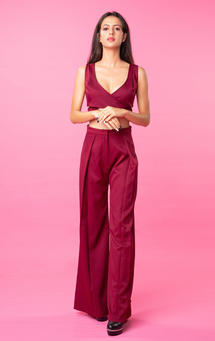 Pantalon Bordeaux