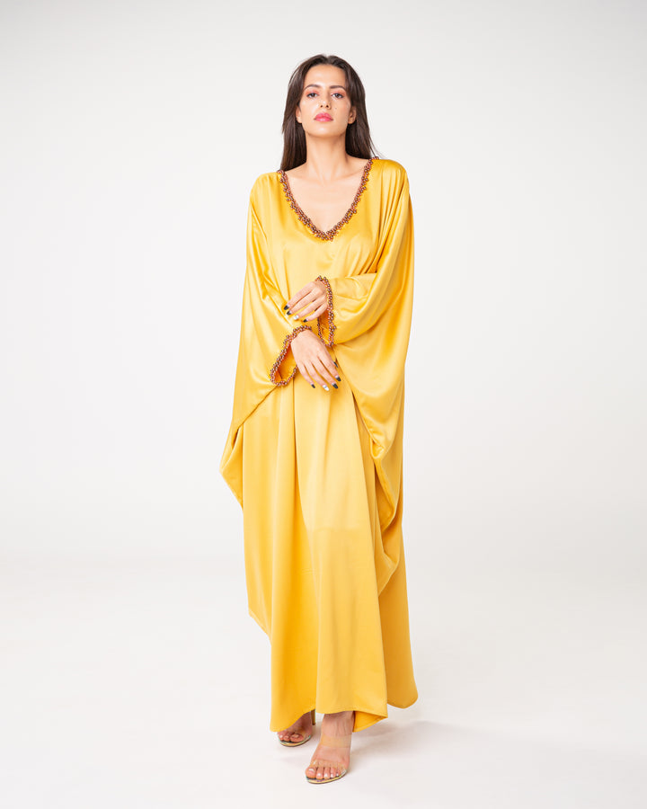 Caftan Crystal jaune