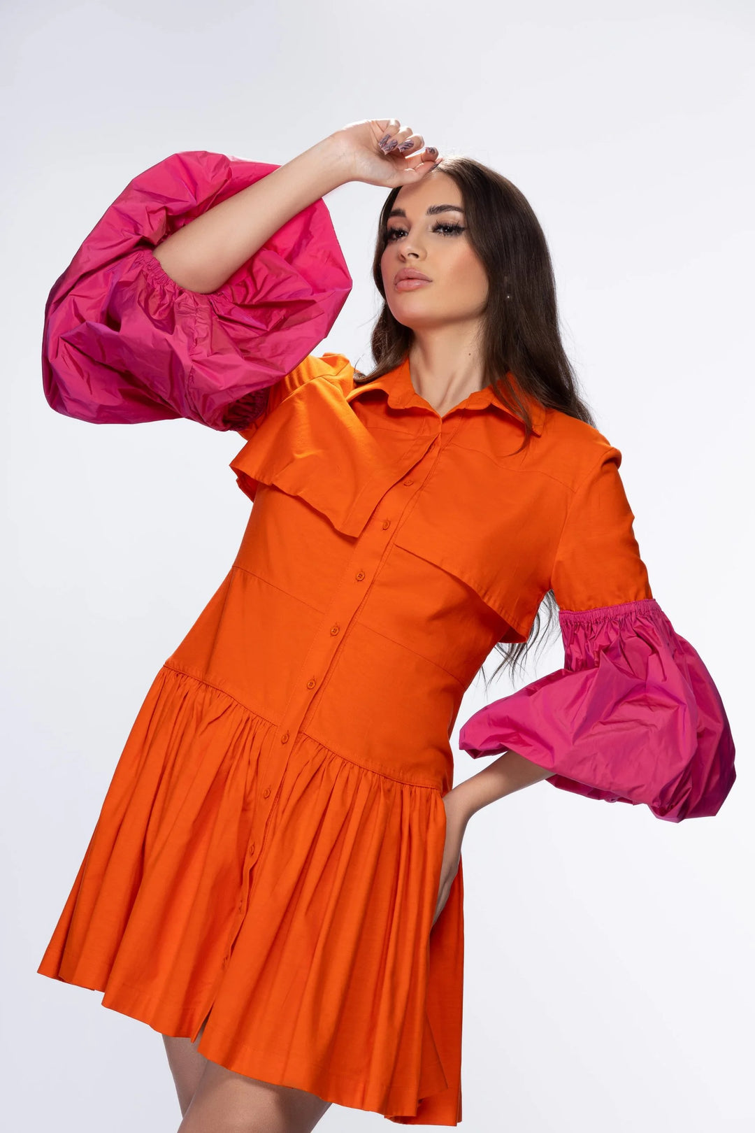 Robe Allium Orange/Rose