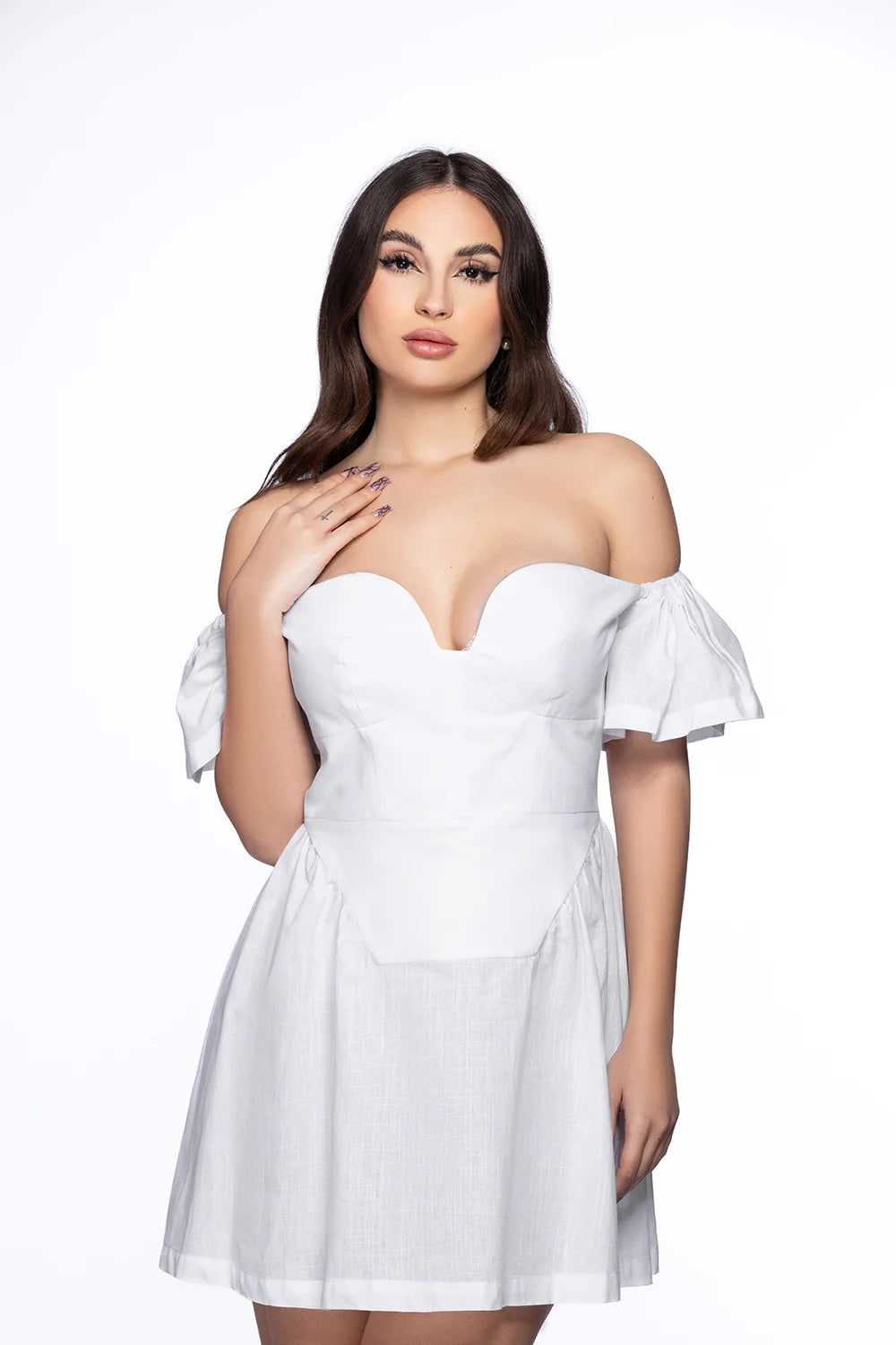 Robe Pétunia Blanc