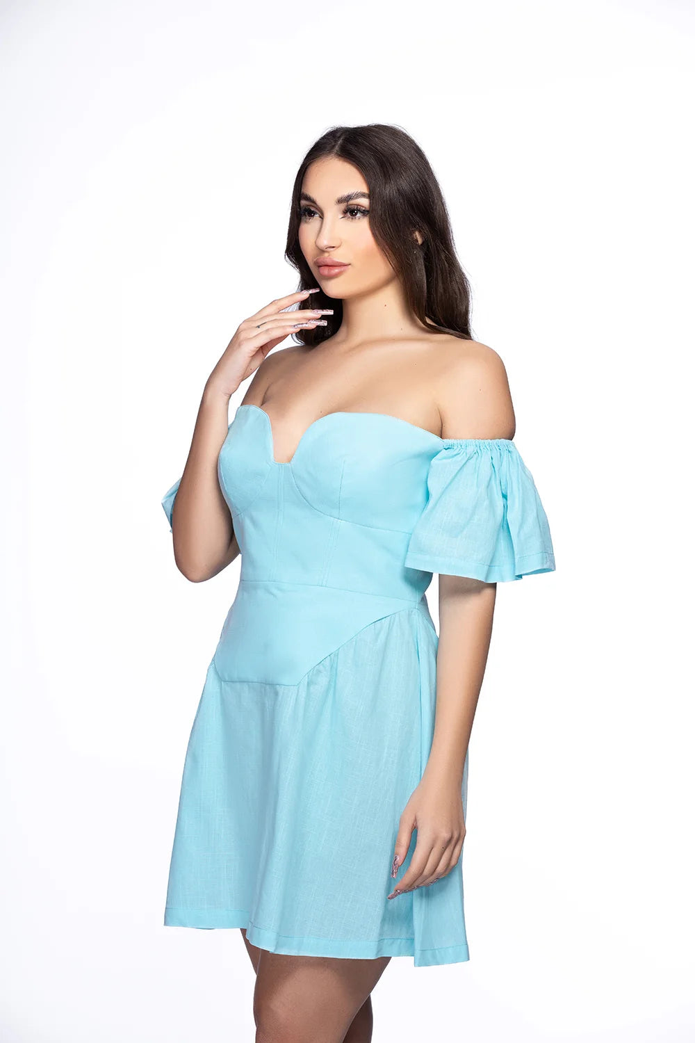 Robe Pétunia Bleu