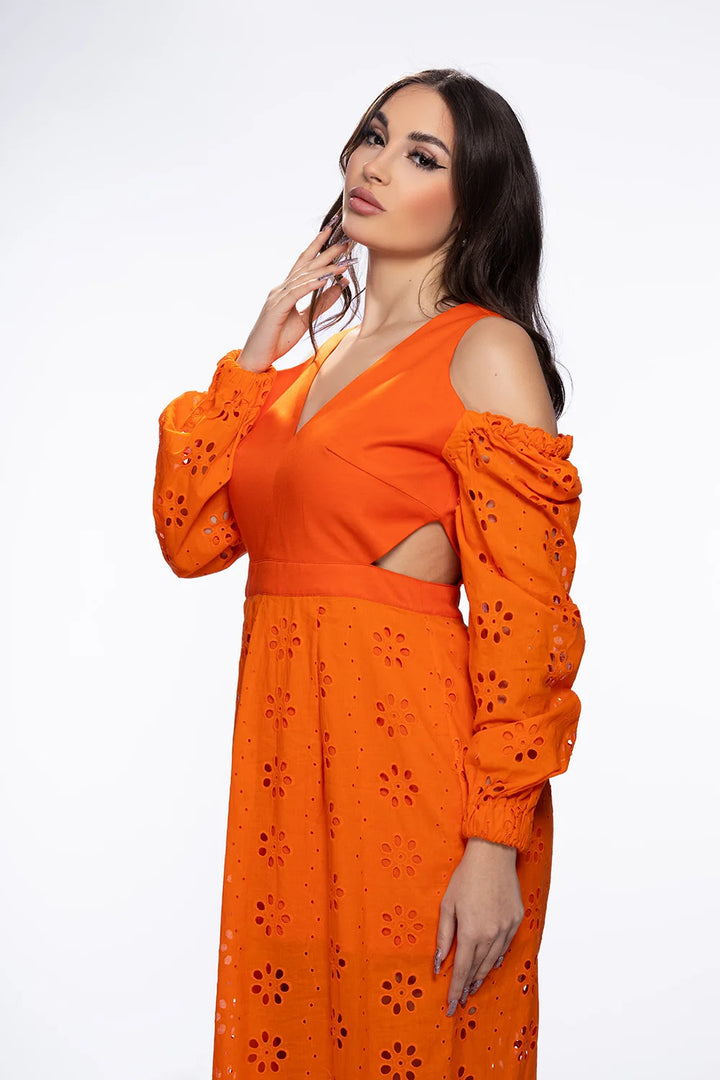 Robe Hélénies Orange