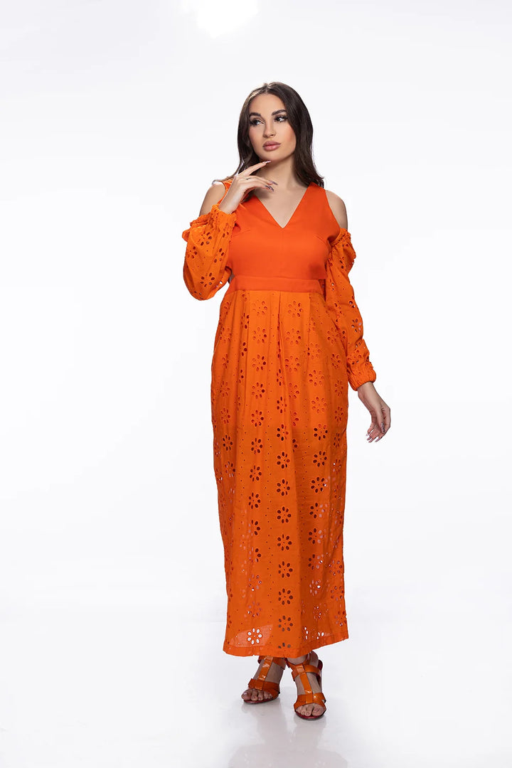 Robe Hélénies Orange