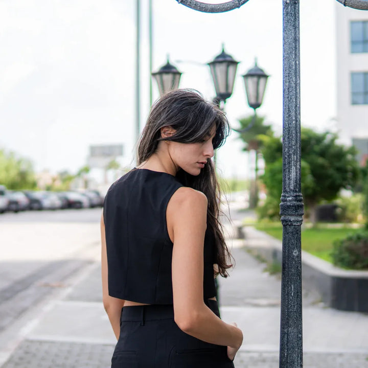 Waist Coat Black