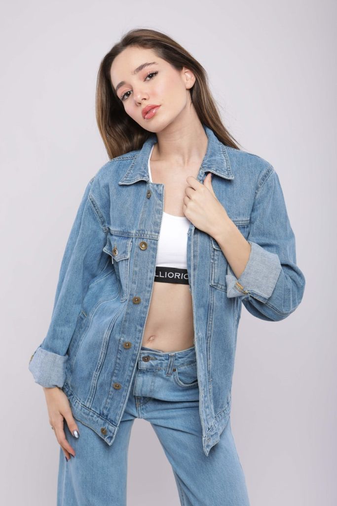 Moudda Billiorich - Veste Oversize En Jean - 4