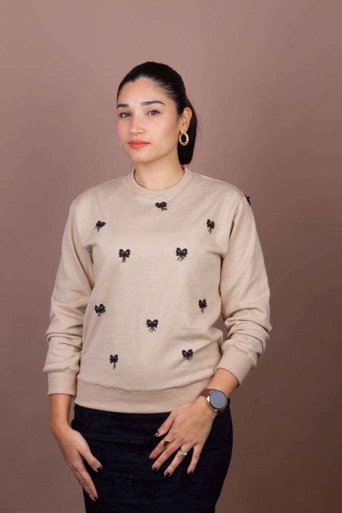 Moudda Out Look - Sweat femme avec motif papillon - 4