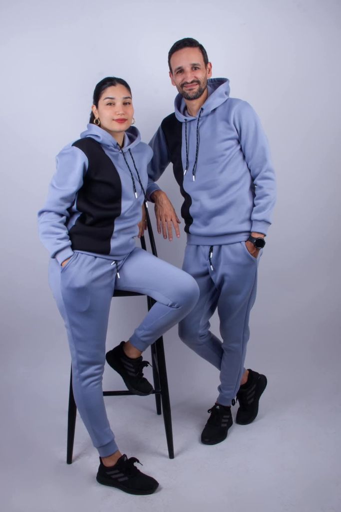 Moudda Out Look - Jogging Bi-couleur Unisex - 1