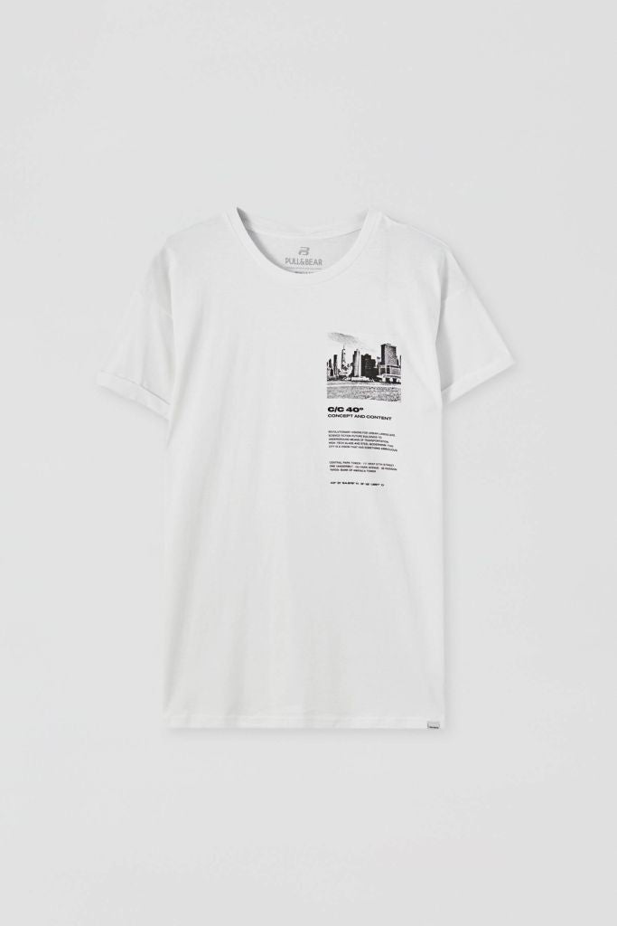 Moudda PULL & BEAR - T-Shirt - 1