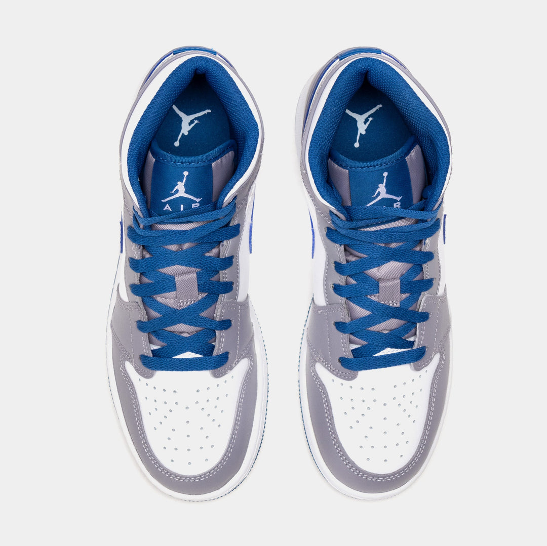 Air Jordan 1 Mid (Gs) Bleu Moudda 2