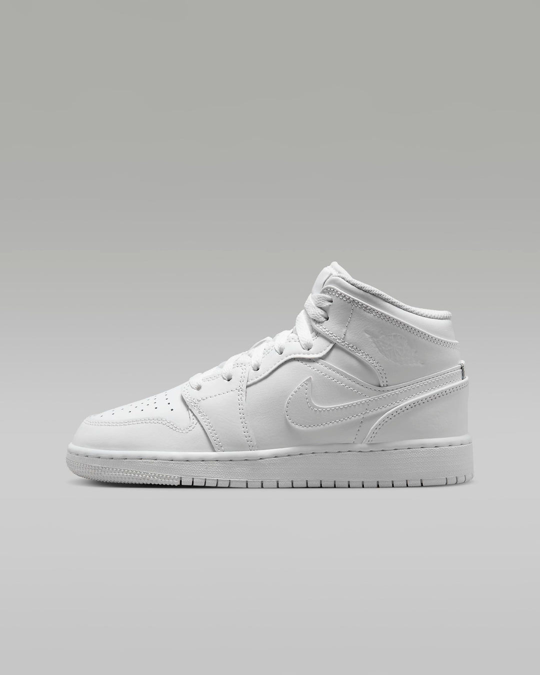 Air Jordan 1 Mid (Gs) Blanc Moudda 2